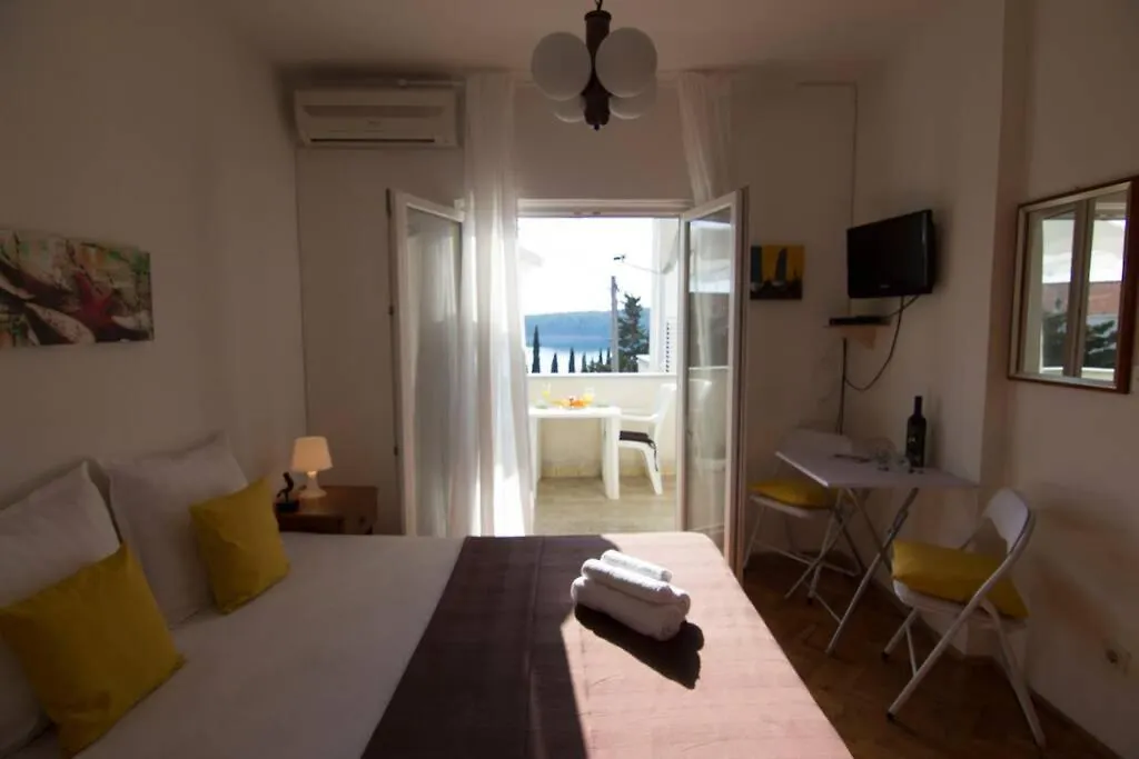 Sea View Room With Kitchen, Balcony&Air Condition Barbat na Rabu Apartment